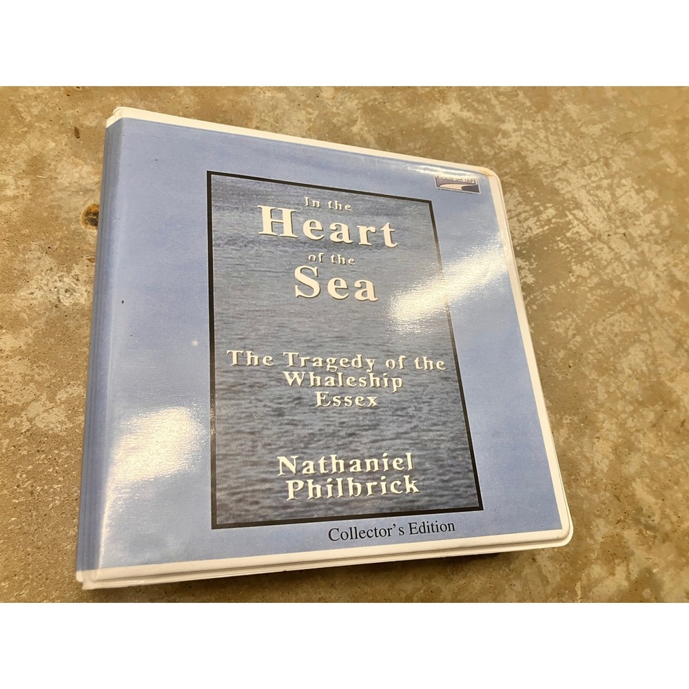 In the Heart of the Sea Nathaniel Philbrick Books on Tape 9‎ CD Audiobook